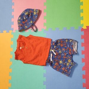 Wonder nation size 6-9 months,3 piece outfit, like new